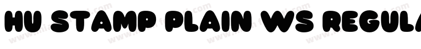 Hu Stamp Plain WS Regular字体转换